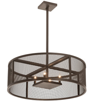 Cilindro Four Light Pendant in Bronze (57|199480)