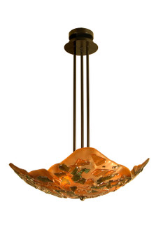 Metro Fusion Three Light Inverted Pendant in Timeless Bronze (57|19910)