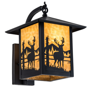 Seneca One Light Wall Sconce in Craftsman Brown (57|198825)