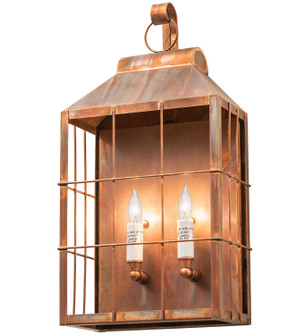 Coachman Two Light Wall Sconce in Vintage Copper (57|19844)