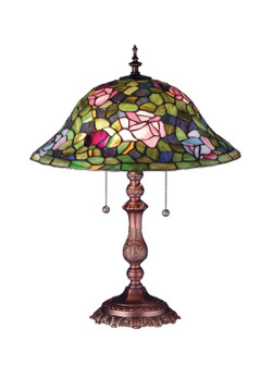 Tiffany Rosebush Table Lamp in Mahogany Bronze (57|19769)