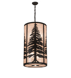 Tall Pines 11 Light Pendant in Black Metal (57|197428)