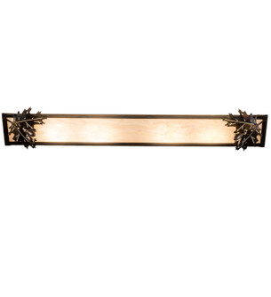 Oak Leaf & Acorn Four Light Vanity in Dark Burnished Antique Copper (57|197417)