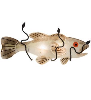 Metro Fusion Two Light Wall Sconce in Wrought Iron (57|197319)