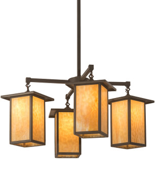 Roylance Four Light Chandelier in Cafe Noir (57|197146)