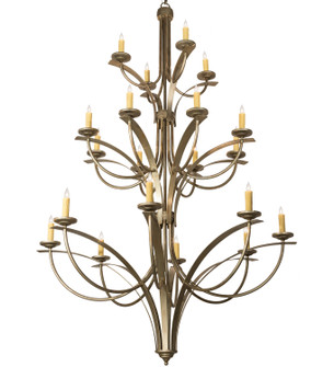 Corfe 20 Light Chandelier in Champagne Toast (57|196887)