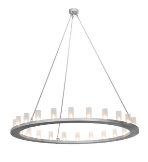 Loxley 24 Light Chandelier in Weatherable Silver (57|196702)