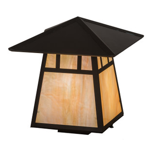 Stillwater One Light Pier Mount in Craftsman Brown (57|195178)