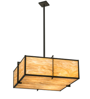 Martis Four Light Inverted Pendant in Textured Black (57|195094)