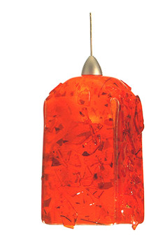 Metro Fusion One Light Mini Pendant in Platnum (57|19489)