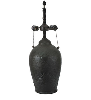 Acorn Two Light Table Base Hardware in Mahogany Bronze (57|19167)