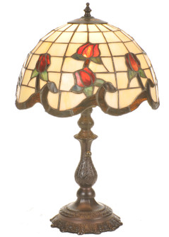 Roseborder One Light Accent Lamp in Mahogany Bronze (57|19139)