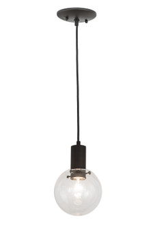 Bola One Light Mini Pendant in Textured Black (57|190882)