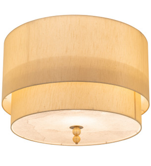 Cilindro Ten Light Semi-Flushmount in Brass/White/Gold (57|190703)