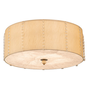 Cilindro LED Semi-Flushmount in Brass/White/Gold (57|190168)