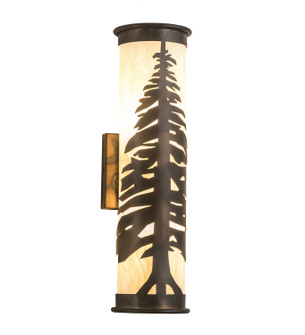 Pine Tree Two Light Wall Sconce in Dark Burnished Antique Copper (57|190060)