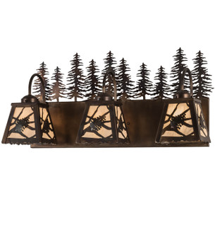 Spruce Pine Three Light Vanity in Dark Burnished Antique Copper (57|190057)