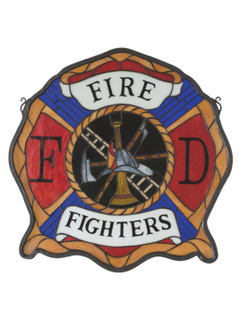 Fireman'S Shield Window in Wrought Iron (57|18999)