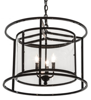 Kitzi Three Light Pendant in Mirror Black (57|189001)