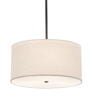 Cilindro Three Light Pendant in Charcoal Grey (57|188859)