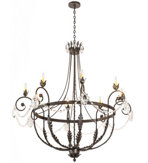 Antonia Eight Light Chandelier in Chestnut (57|188131)
