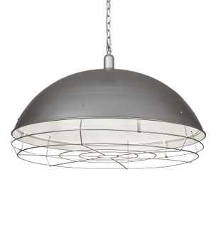 Gravity Six Light Pendant in Galvanized Outside/White Inside (57|188072)