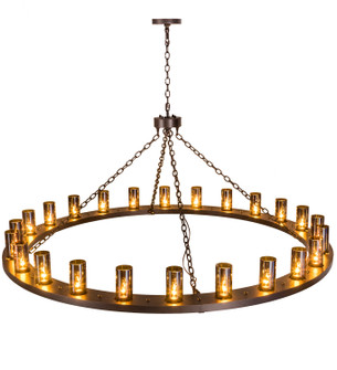 Loxley 24 Light Chandelier in Mahogany Bronze (57|187477)