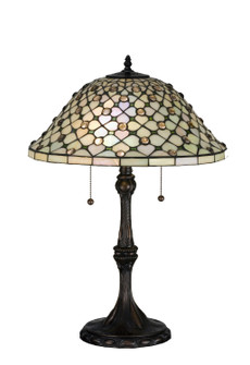 Diamond & Jewel Two Light Table Lamp in Mahogany Bronze (57|18728)