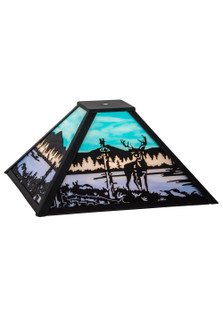 Deer At Lake Shade in Craftsman Brown (57|187218)