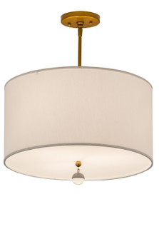 Cilindro Three Light Pendant in Brass (57|187097)