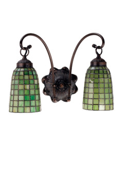 Terra Verde Two Light Wall Sconce in Mahogany Bronze (57|18637)