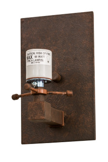 Wall Sconce Hardware One Light Wall Sconce in Rusty Nail (57|185630)