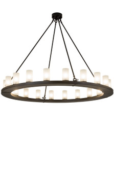 Loxley 20 Light Chandelier in Blackwash (57|185532)