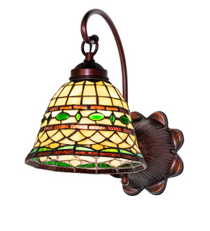 Tiffany Roman One Light Wall Sconce in Mahogany Bronze (57|18529)