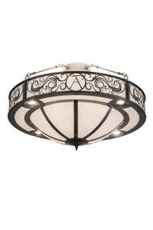 Toulouse 13 Light Inverted Pendant in Charcoal Grey (57|184499)