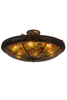 Acorn Six Light Semi-Flushmount in Antique Copper (57|183250)