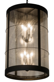 Villa Eight Light Pendant in Old Wrought Iron (57|182366)