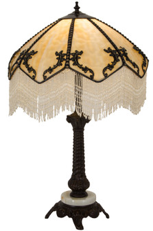 Regina One Light Table Lamp in Beige W/Brown (57|182162)