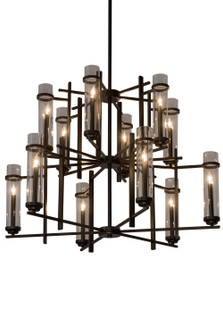 Landon 12 Light Chandelier in Bronze (57|181625)