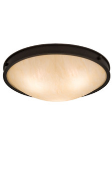 Dionne Three Light Flushmount in Copper Rust (57|180743)