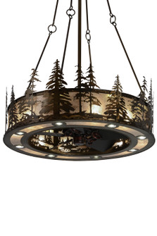 Tall Pines 24 Light Chandel-Air in Antique Copper Oiled Bronze (57|180491)