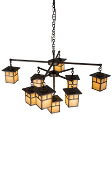 Hyde Park Nine Light Chandelier in Weathered Antique Brass Weathered Antique Brass (57|180476)
