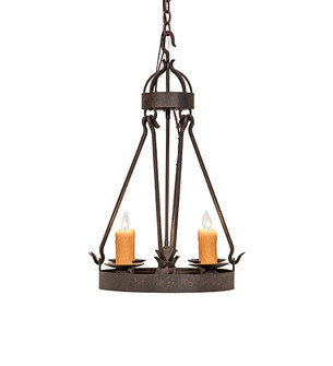 Lakeshore Five Light Chandelier in Cajun Spice (57|179978)