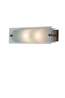 Quadrum Two Light Vanity in Nickel Powdercoat (57|179709)