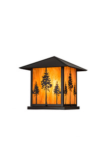 Great Pines One Light Pier Mount in Craftsman Brown (57|179596)