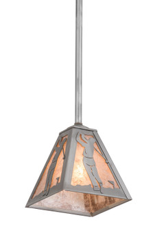 Golf One Light Pendant in Steel (57|179549)