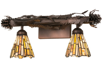 Delta Two Light Wall Sconce in Mahogany Bronze (57|178561)