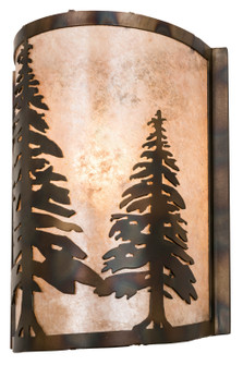 Tall Pines One Light Wall Sconce in Antique Copper,Burnished (57|178370)