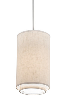 Cilindro One Light Pendant in Nickel (57|178208)