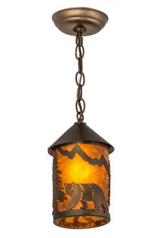 Lone Bear One Light Mini Pendant in Antique Copper (57|178054)